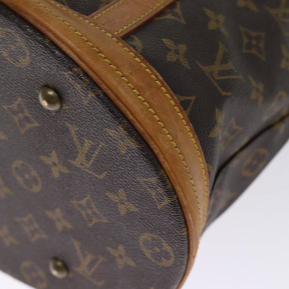 LOUIS VUITTON Monogram Bucket GM Shoulder Bag M42236 LV Auth 75896 - Picture 10 of 16